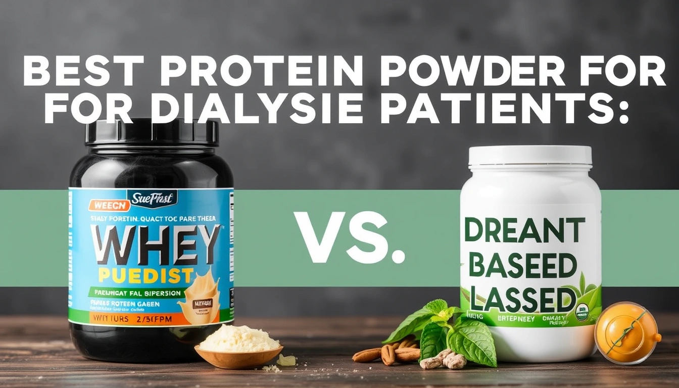 Best Protein Powders for Dialysis Patients: Whey vs Plant-Based Compared Best Protein Powders for Dialysis Patients: Whey vs Plant-Based Compared
