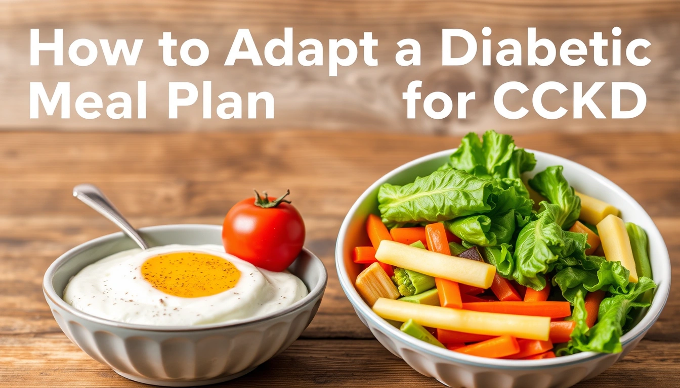 How to Adapt a Diabetic Meal Plan for CKD (Managing Both Conditions) How to Adapt a Diabetic Meal Plan for CKD (Managing Both Conditions)